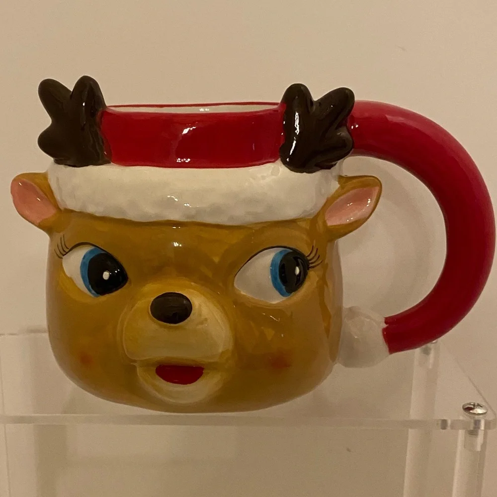 Cutie Reindeer Christmas Mug